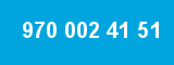 970 002 41 51